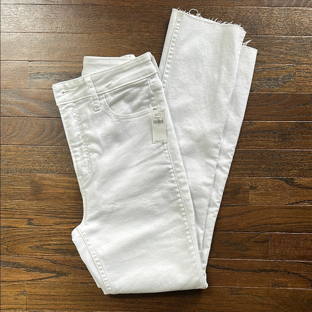 Old Navy White Skinny Jeans